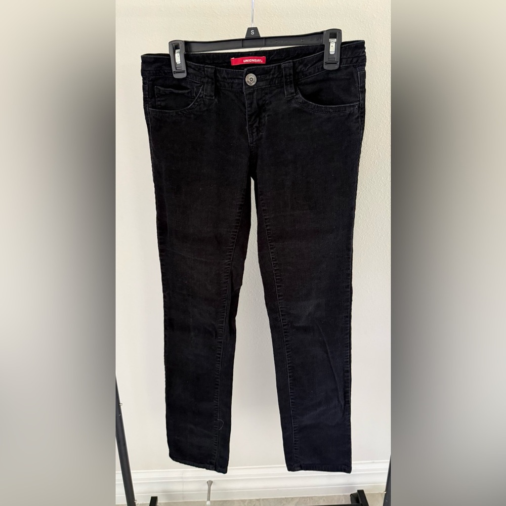 UNIONBAY Black Straight-Leg Women's Pants